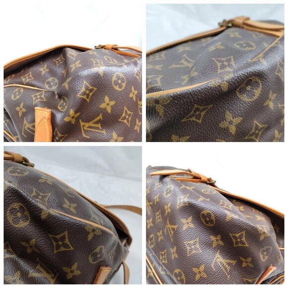 Louis Vuitton LV Crossbody bag Saumur 35 Brown Monogram 830-031925 - Picture 6 of 16